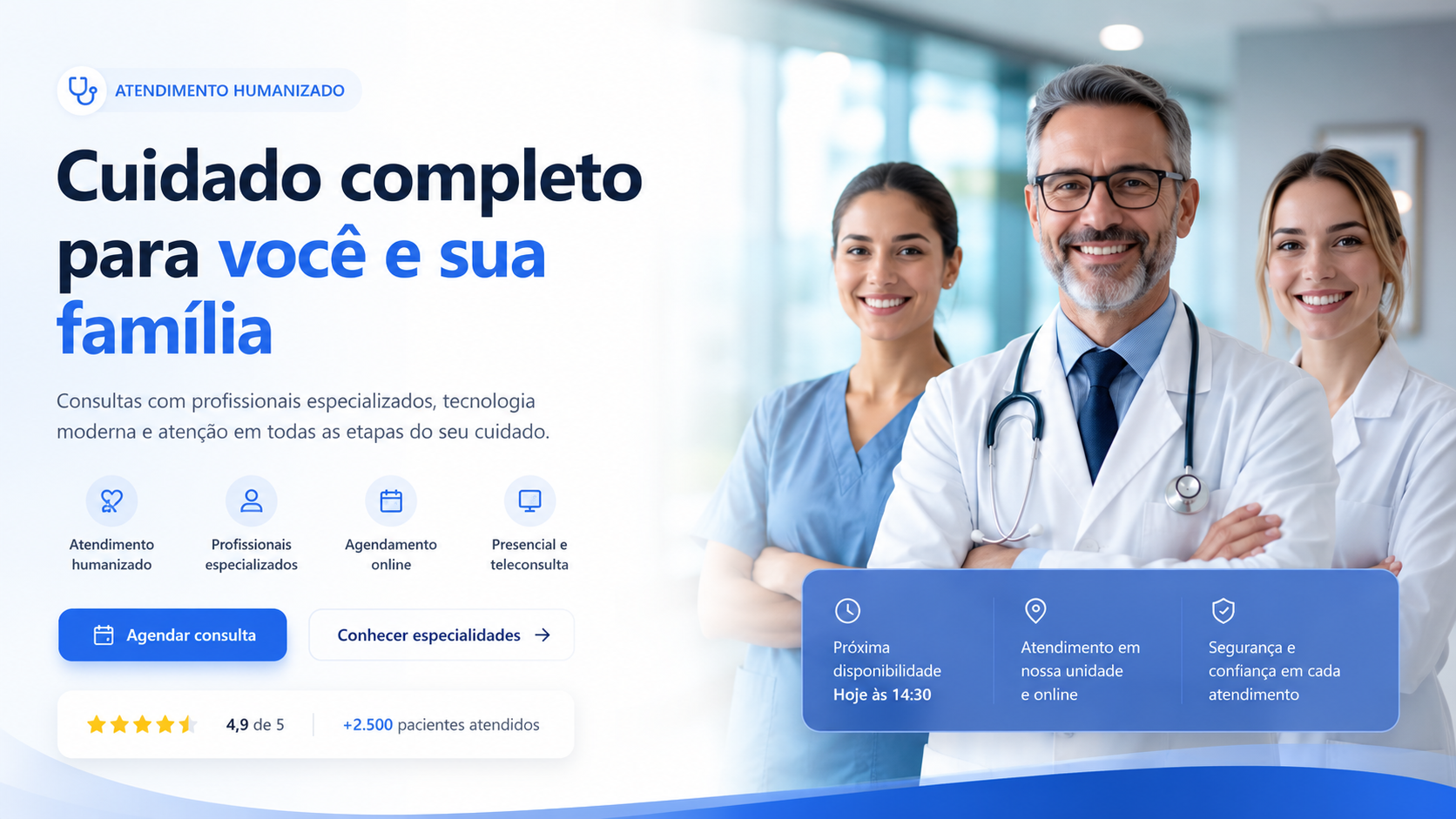 Clínica Louis Menezes — banner